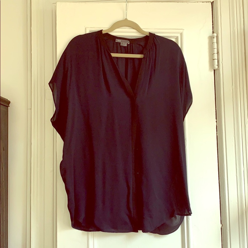 Vince Silk Blouse